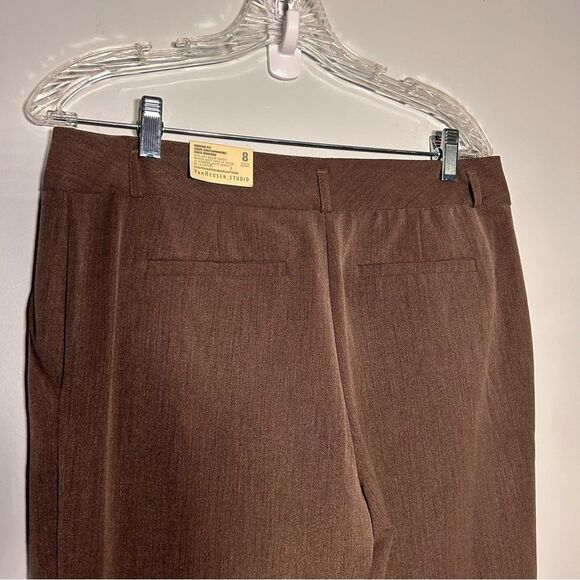 Van Heusen Studio Modern Fit Women's Dress Pants Brown Sz.8 - Picture 5 of 7